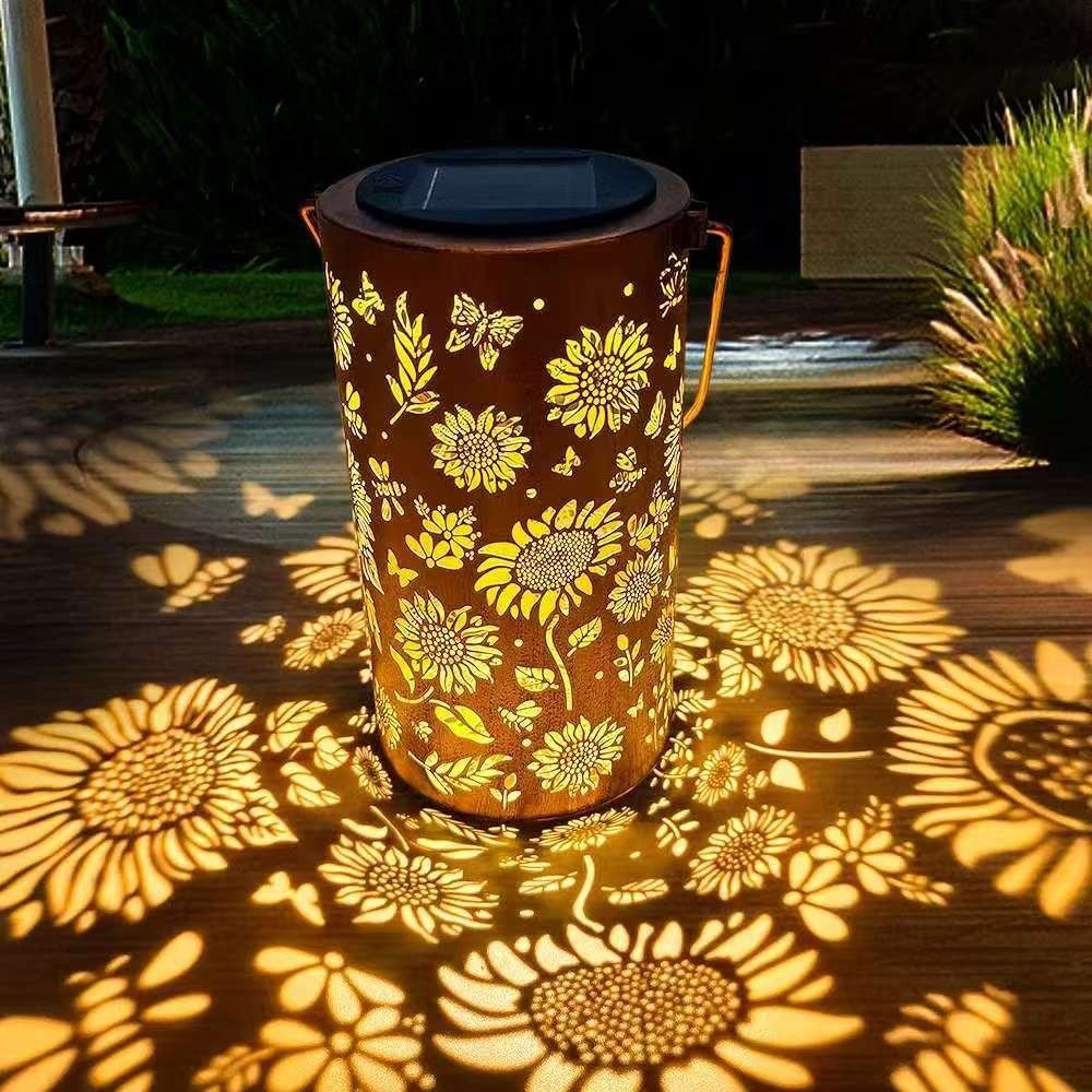 Outdoor Lighting Construction - Sunflower Light and Shadow Light Waterproof