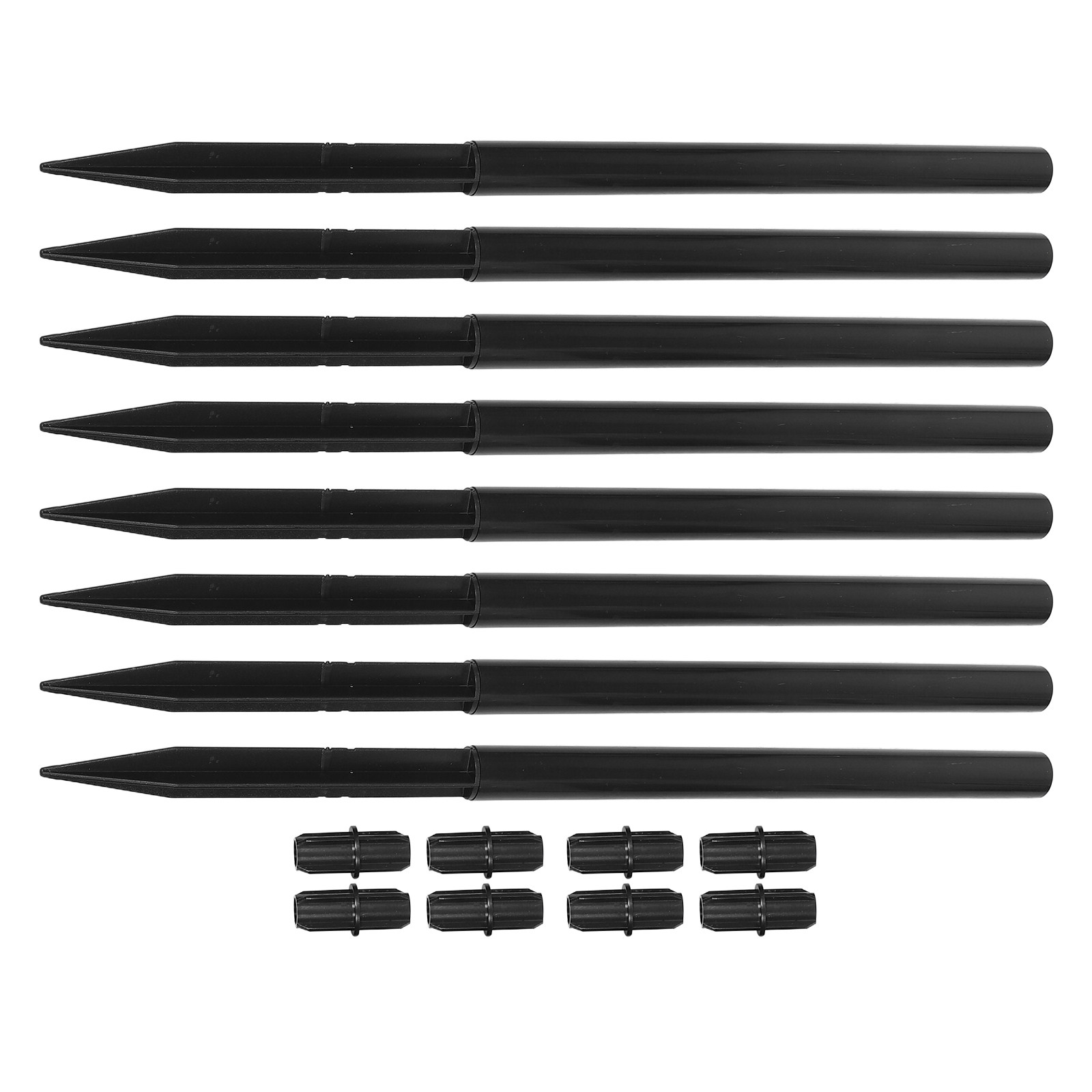 Outdoor Lighting Yard Stakes - 8Set Solar Light Stakes Replacement Plastic
