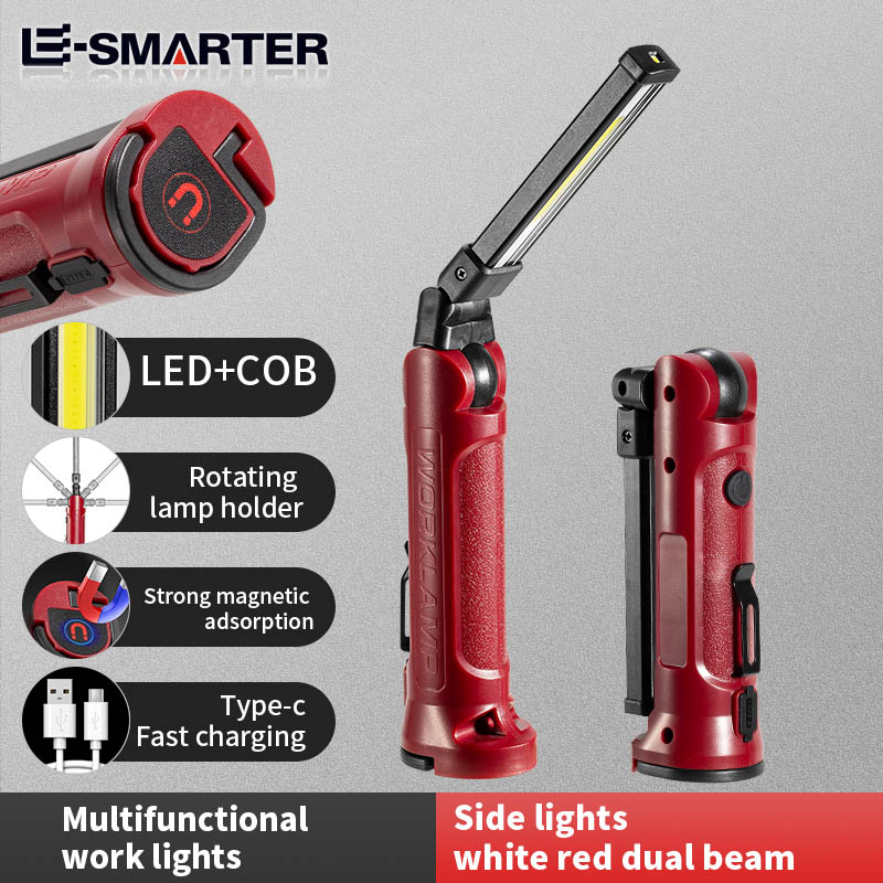 Outdoor Lighting Panel - COB LED Work Light Rechargeable Folding