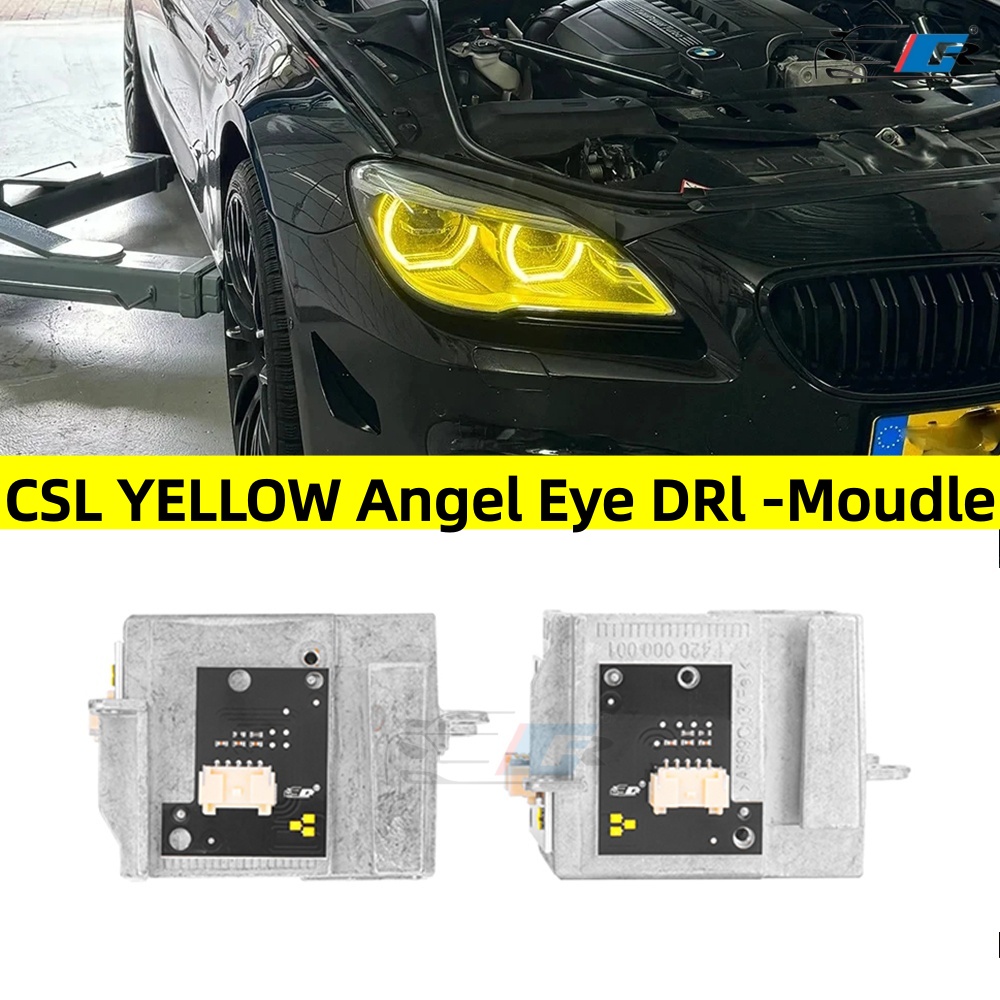 Outdoor Lighting Yellow - Yellow Angel Eye DRL LED Modules