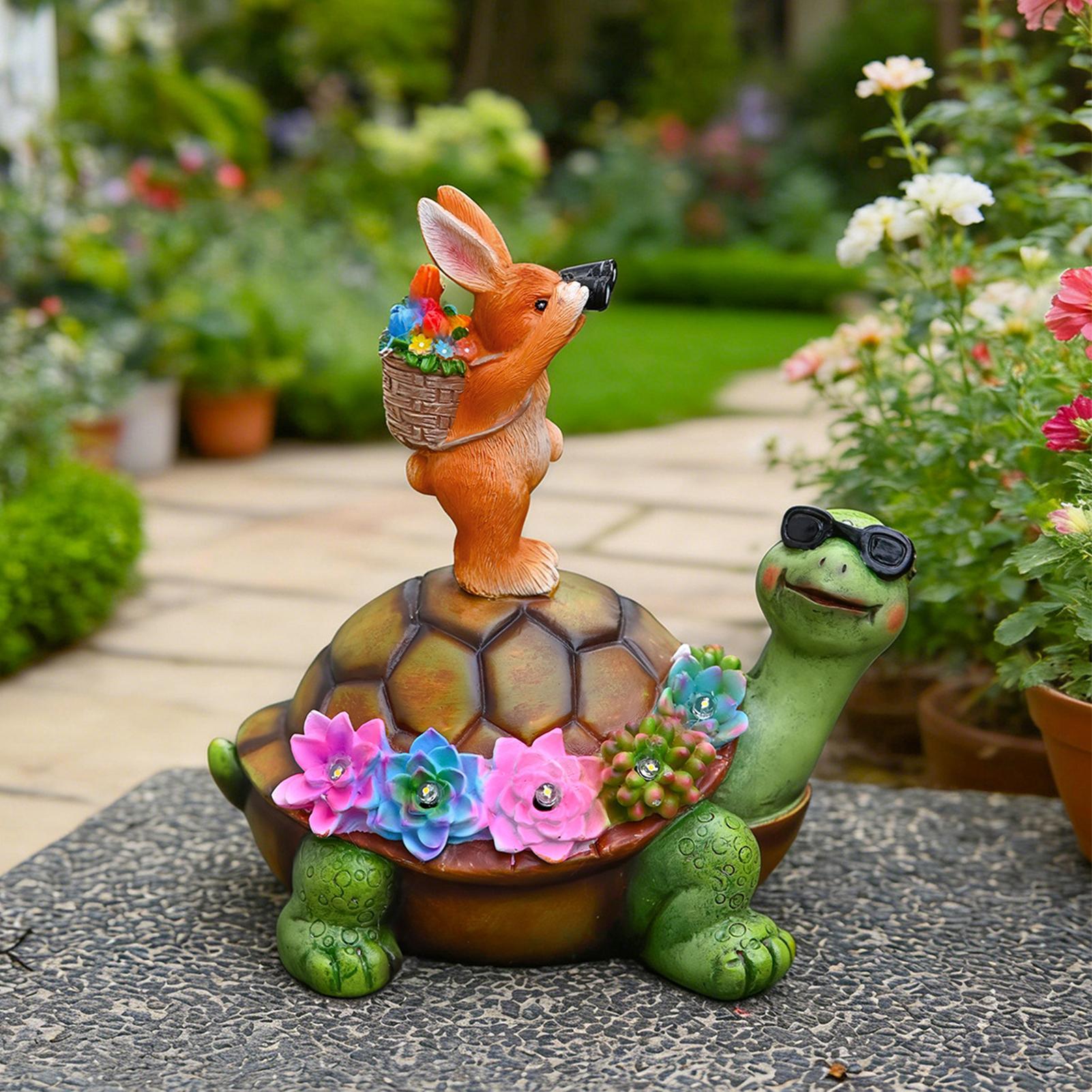 Outdoor Lighting Driveway - NEW Outdoor Figurine Lights Bunny Turtle
