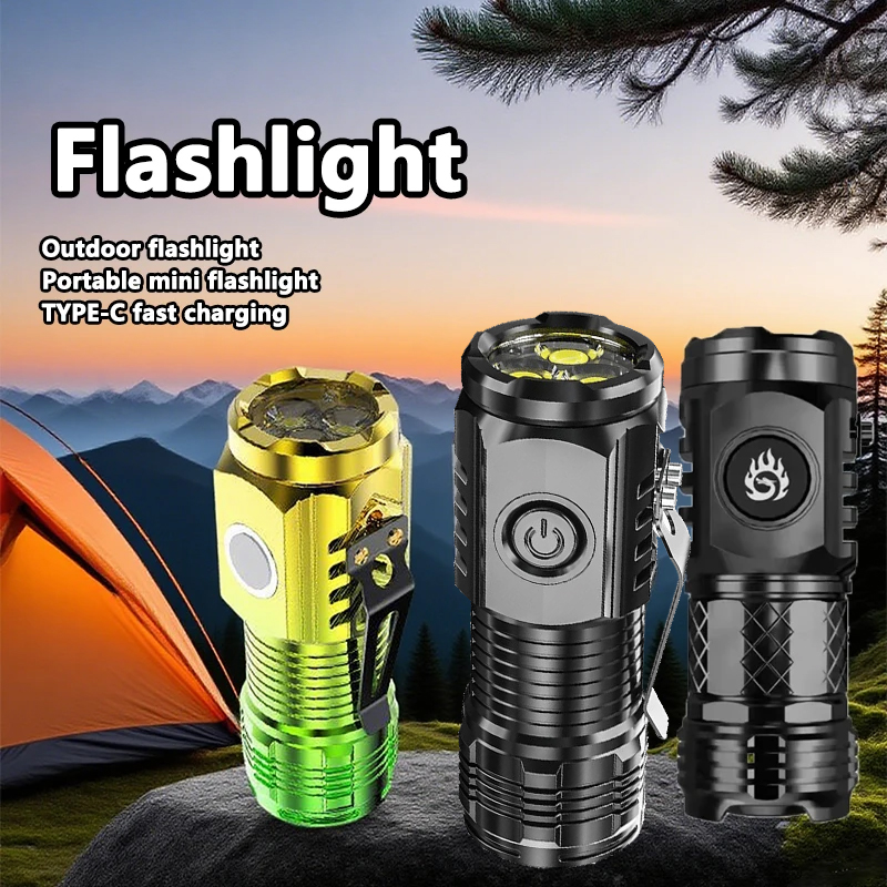 Outdoor Lighting Panel - Super Bright MINI LED Flashlight Torch