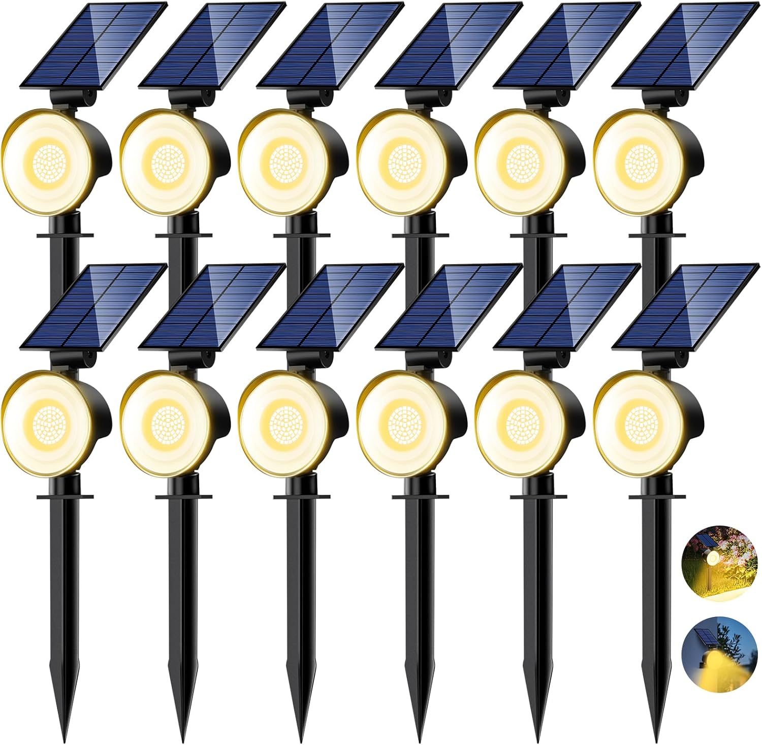 Outdoor Lighting Spotlight - Outdoor Solar Spot Lights Waterproof Landscape