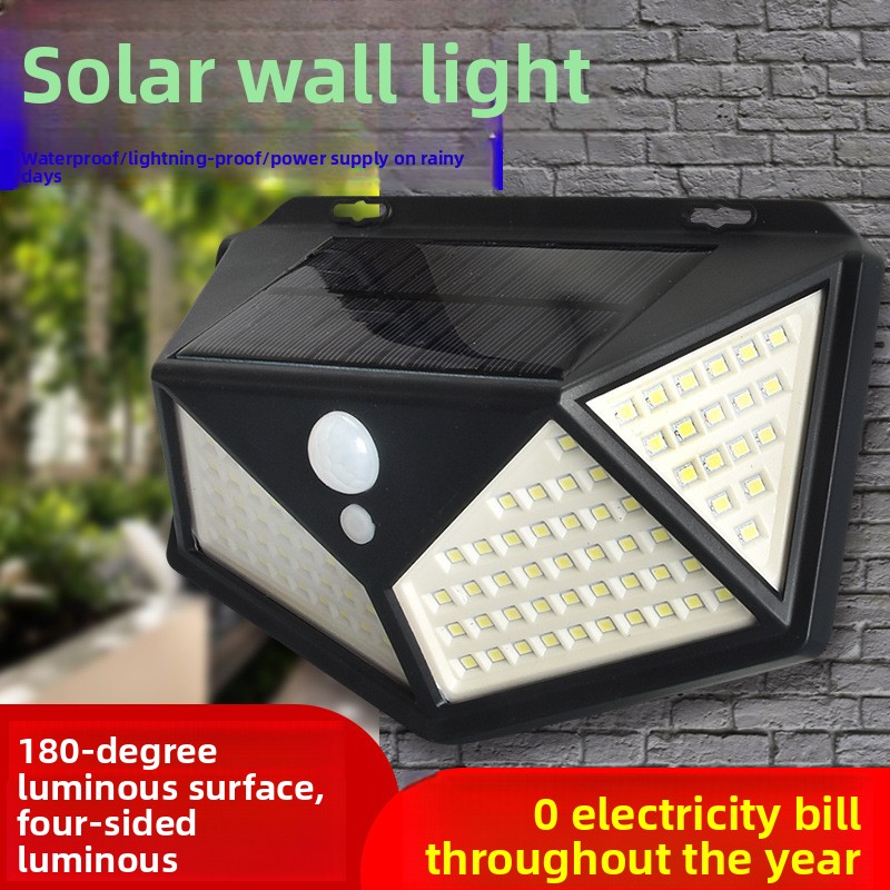 114LED Solar Panel Wall Light, - огляд і ціна Outdoor Lighting On Amazon