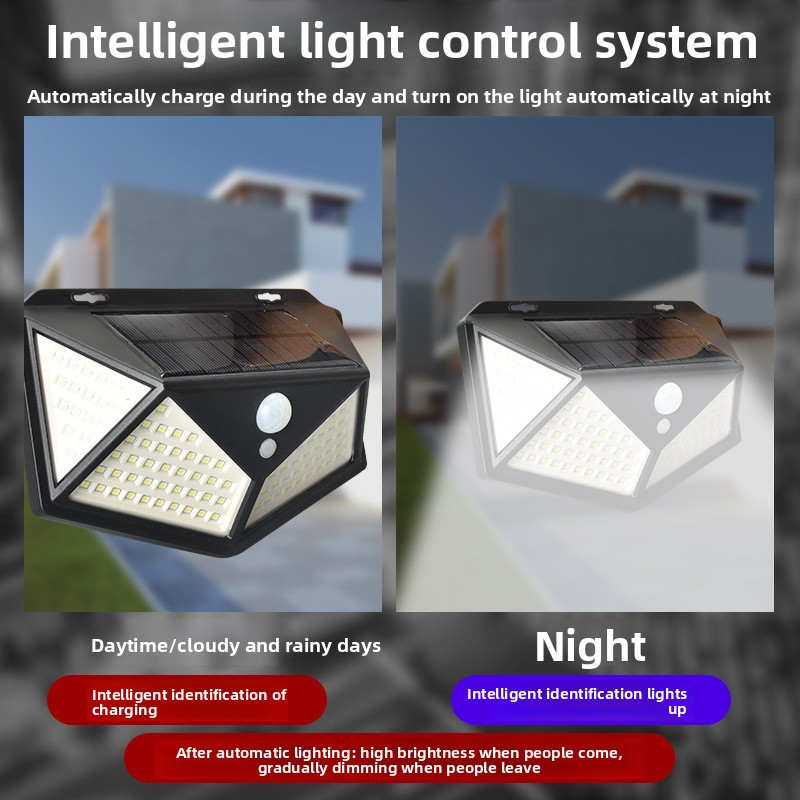 114LED Solar Panel Wall Light, - огляд і ціна Outdoor Lighting On Amazon