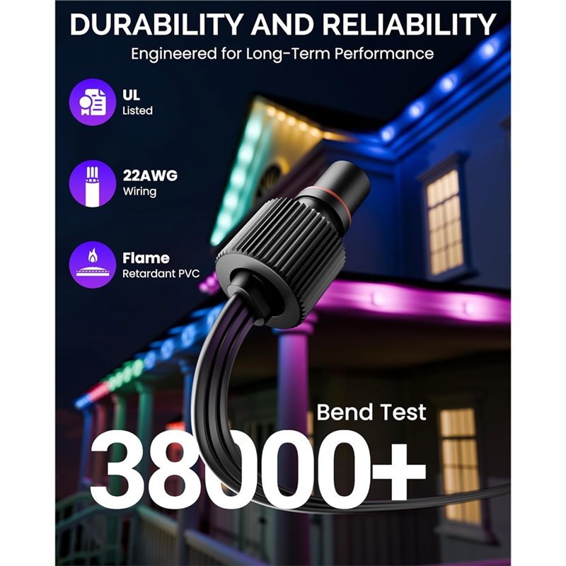 A03F-Extension Cable(16FT) Cor - огляд і ціна Outdoor Lighting Govee