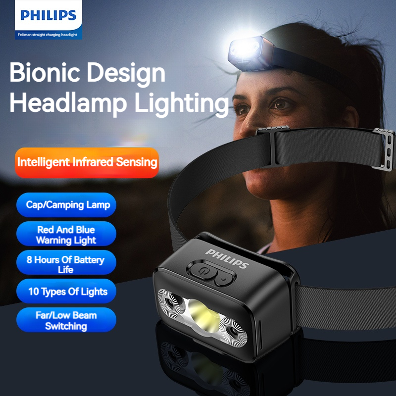 Philips LED Headlamp Sensor He - огляд і ціна Outdoor Lighting Philips