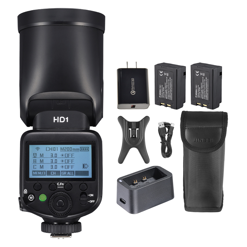 JINBEI HD-1Round-head HSS Spee - огляд і ціна Outdoor Lighting And Camera