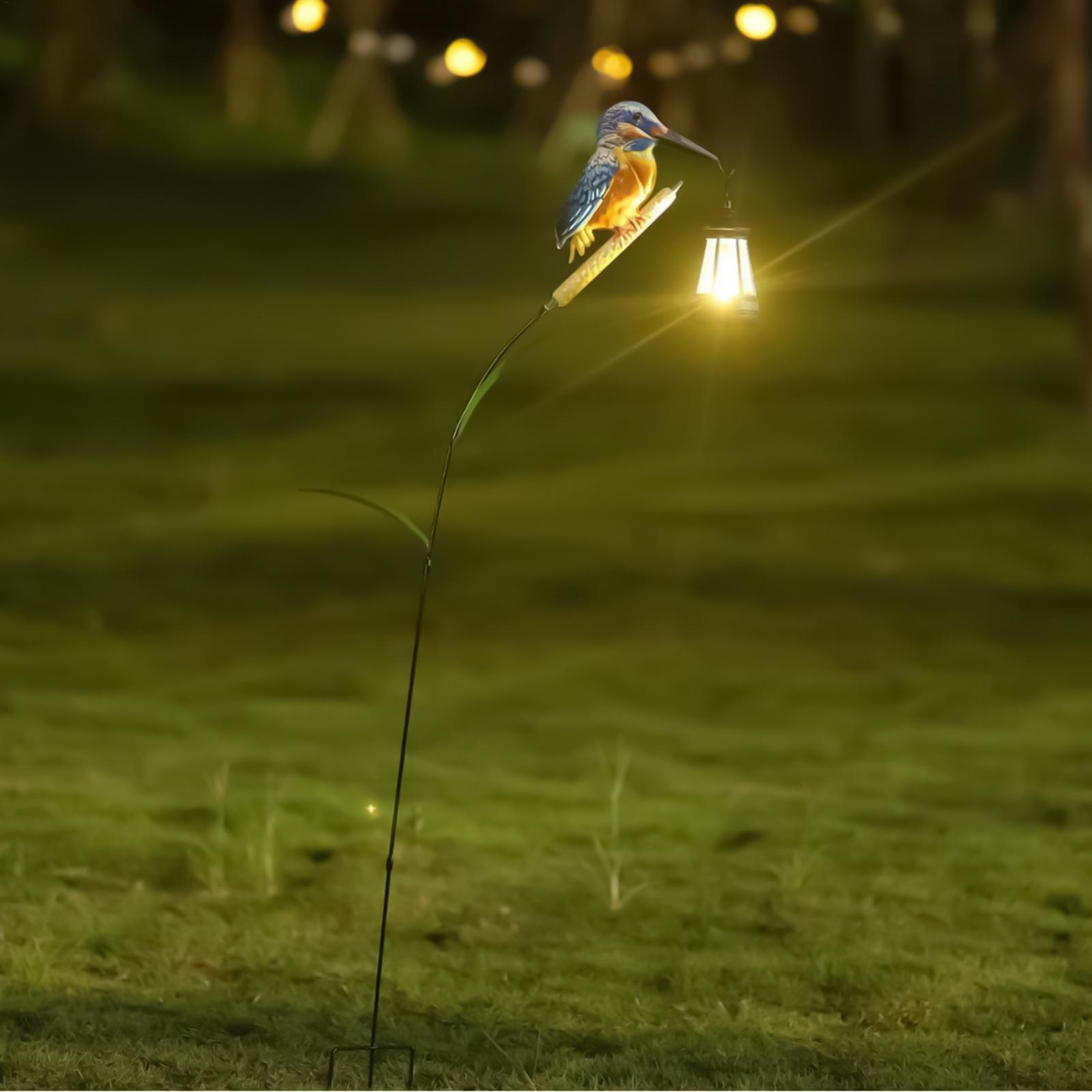 Solar Powered Kingfisher Light - огляд і ціна Outdoor Lighting Driveway