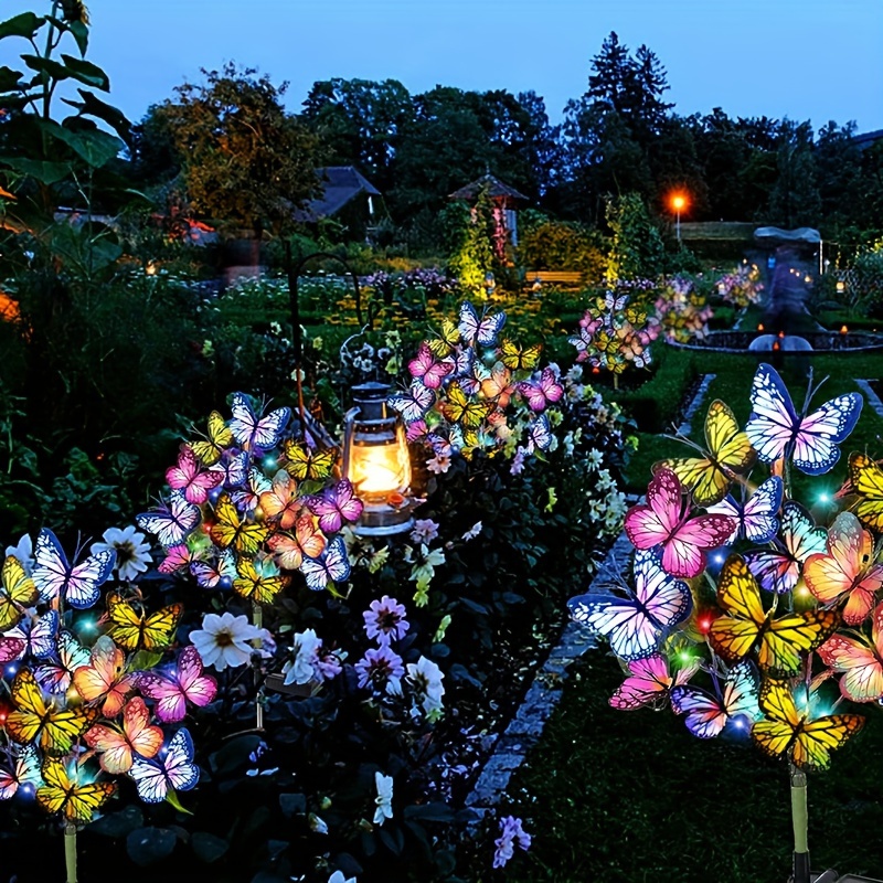 Solar LED Butterfly Garden Lig - огляд і ціна Outdoor Lighting Construction