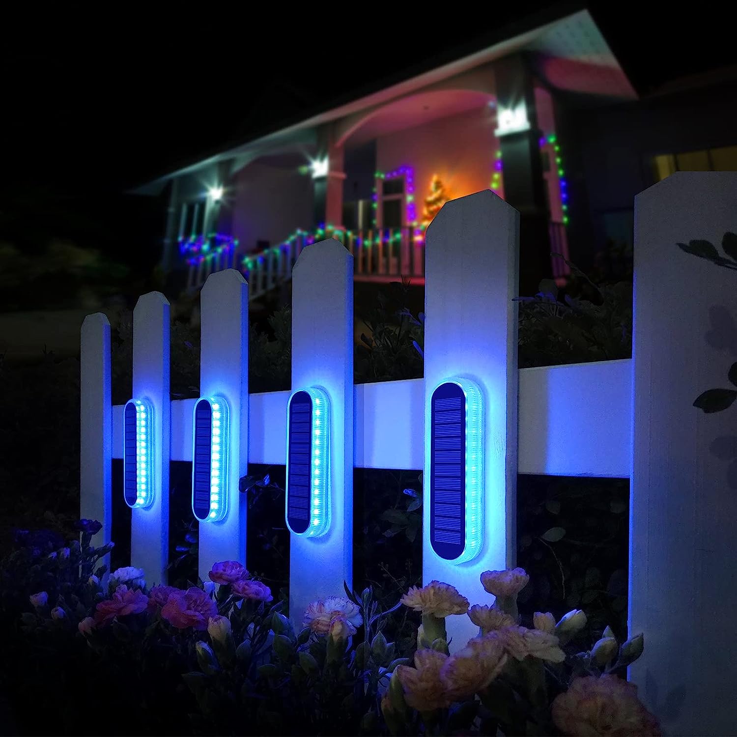 5 Years Lifespan 4 Pack Solar  - огляд і ціна Outdoor Lighting On Stairs