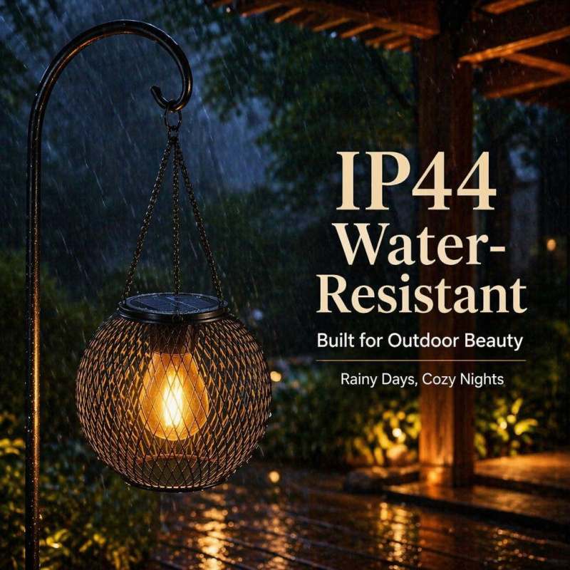 Solar Powered LED Hanging Floo - огляд і ціна Landscape Spike Light