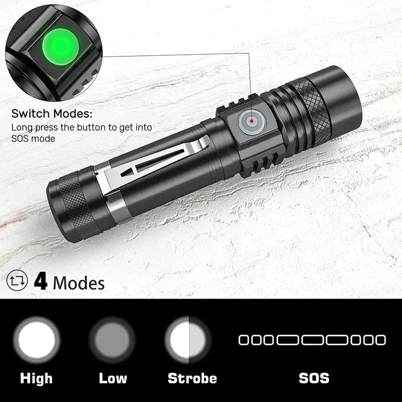 Rechargeable T6 Handheld Flash - огляд і ціна Outdoor Lighting Panel