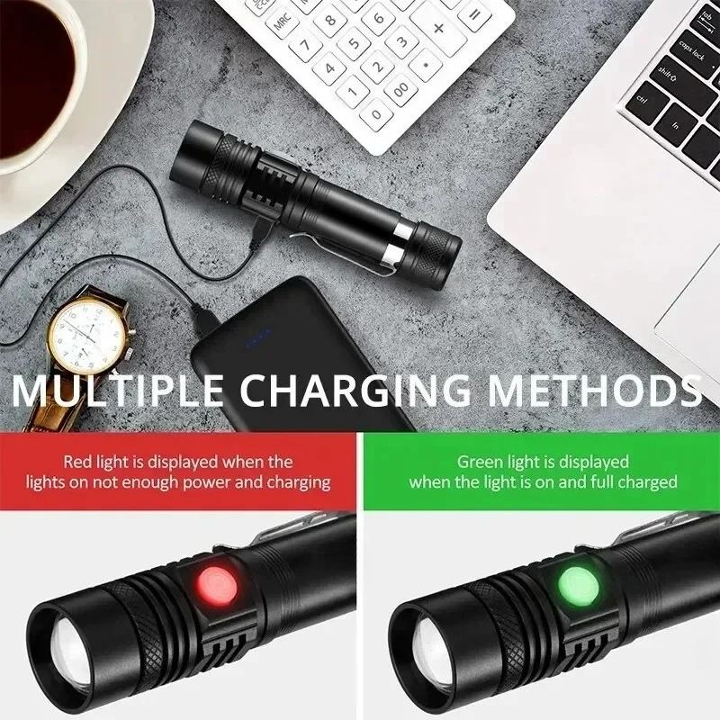 Rechargeable T6 Handheld Flash - огляд і ціна Outdoor Lighting Panel