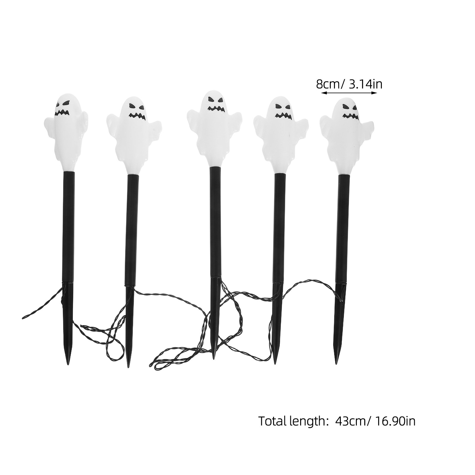 1Set Ghosts Pathway Marker Lig - огляд і ціна Outdoor Lighting Yard Stakes