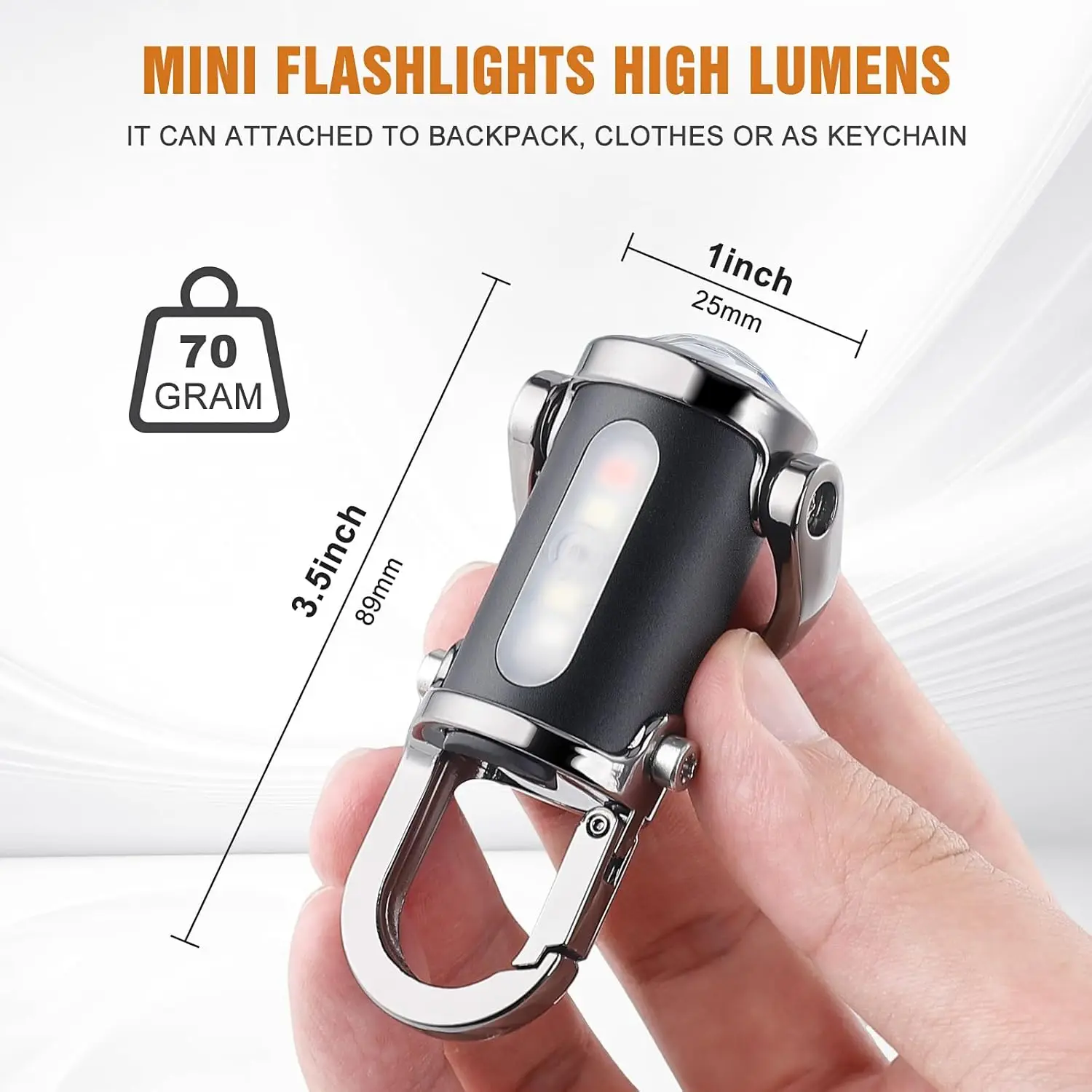 Mini Keychain Flashlight Recha - огляд і ціна Outdoor Lighting Panel