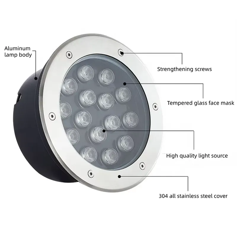 Waterproof IP67 LED Undergroun - огляд і ціна Outdoor Lighting Driveway