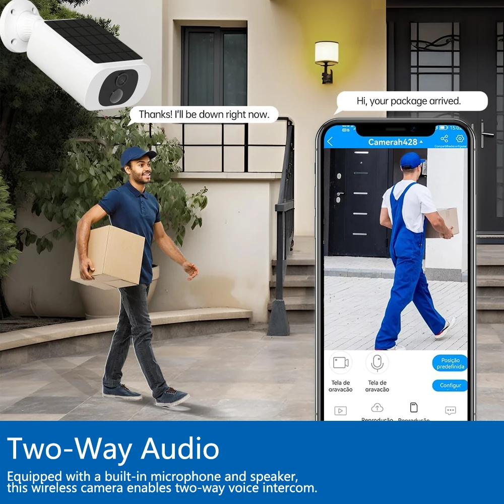 5MP Tuya Smartlife Outdoor Sol - огляд і ціна Outdoor Lighting And Camera