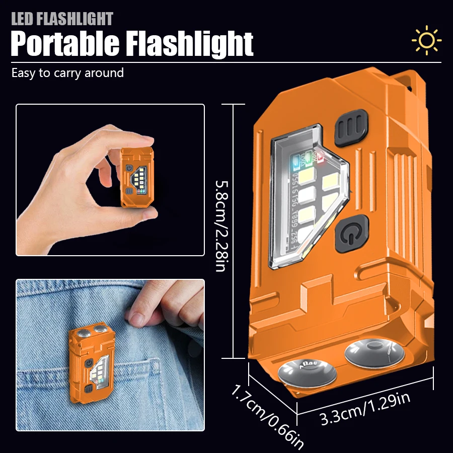 Mini Keychain EDC Flashlight R - огляд і ціна Outdoor Lighting Panel