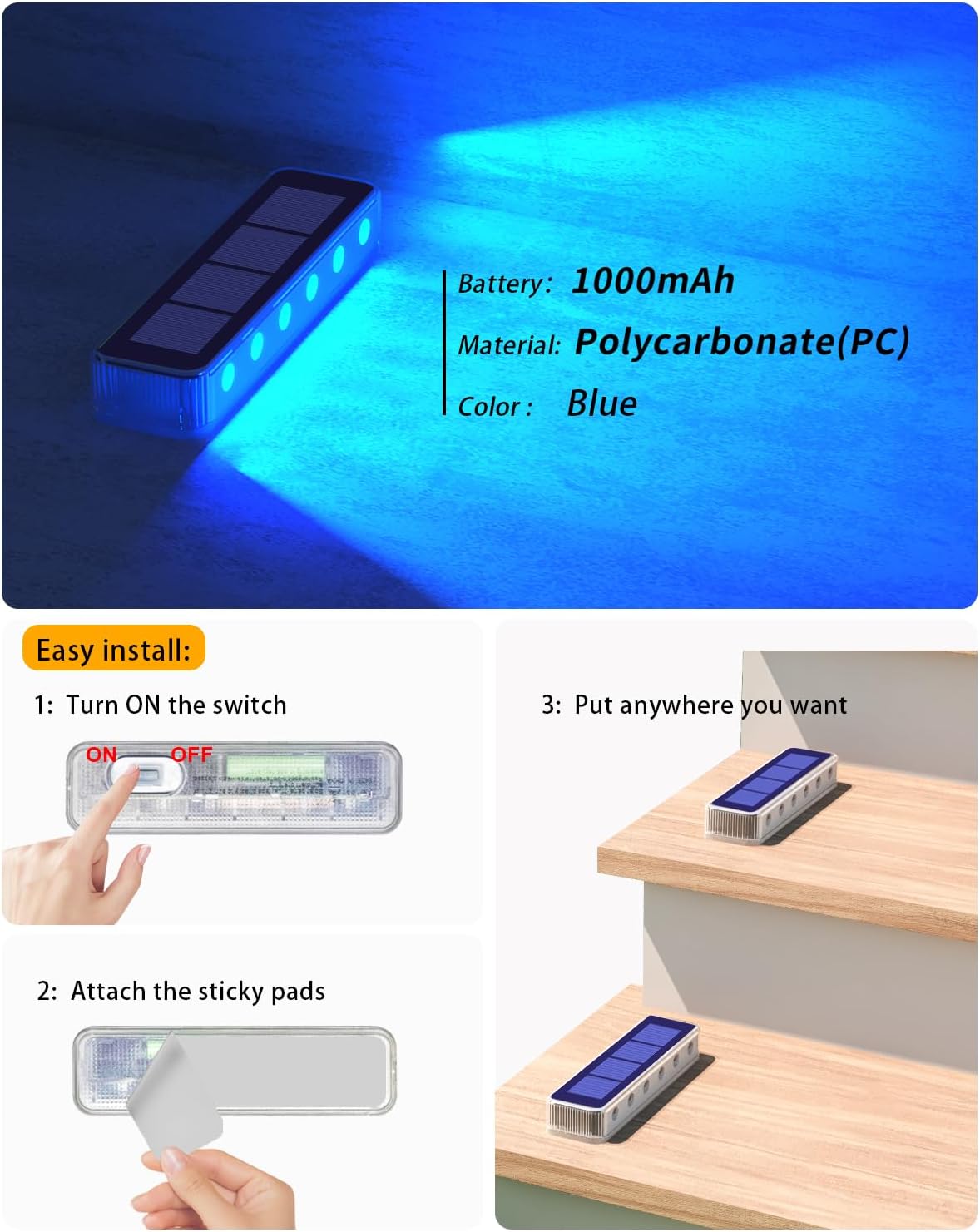 Outdoor Solar Deck Lights LED  - огляд і ціна Landscape Spike Light