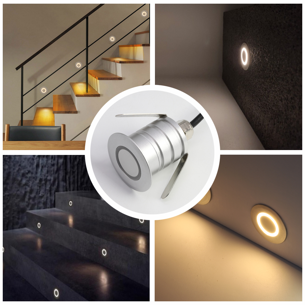 1W Round Wall Lamp Led Indoor  - огляд і ціна Outdoor Lighting On Stairs