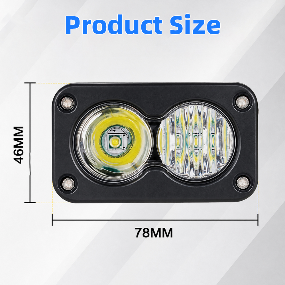 For Ridstar Q20 3Inch LED Spot - огляд і ціна Outdoor Lighting Yellow
