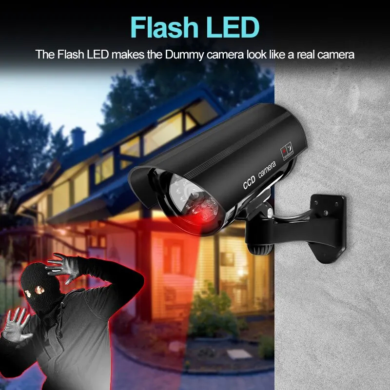 1PC Dummy Security Camera Watr - огляд і ціна Outdoor Lighting And Camera