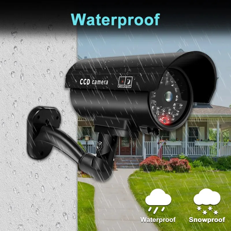 1PC Dummy Security Camera Watr - огляд і ціна Outdoor Lighting And Camera