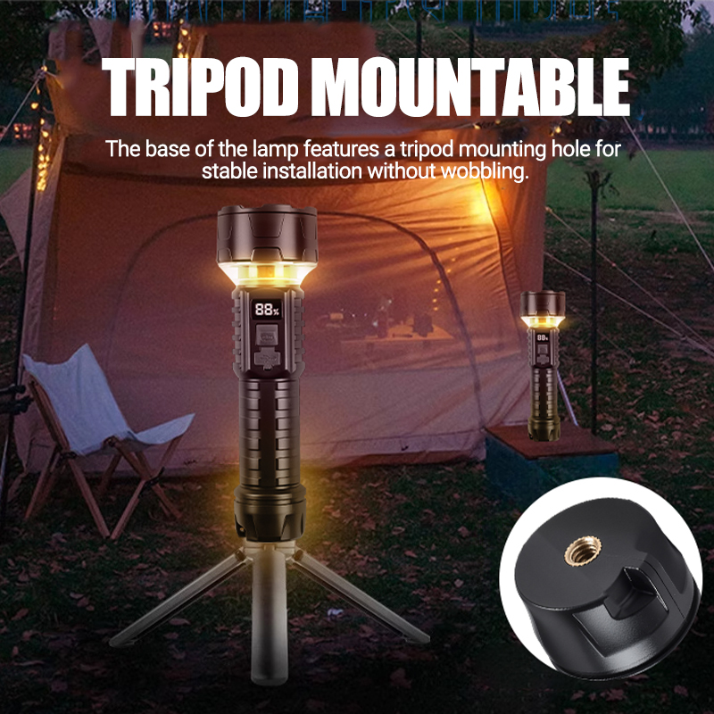COB LED Flashlight Rechargeabl - огляд і ціна Outdoor Lighting Panel