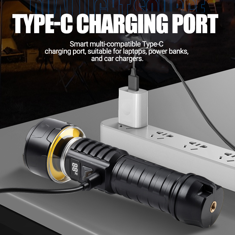 COB LED Flashlight Rechargeabl - огляд і ціна Outdoor Lighting Panel