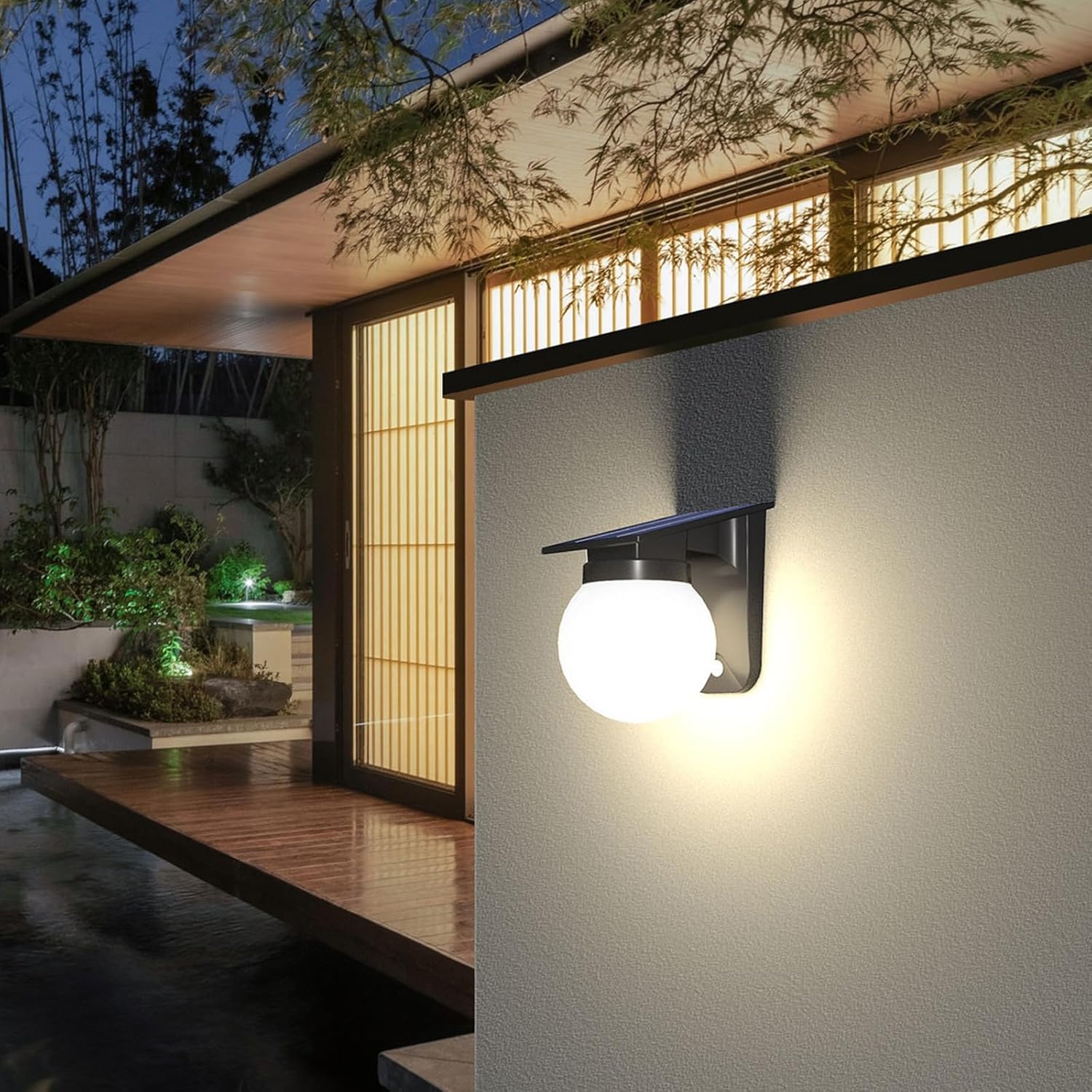 Solar Sphere Wall Lights Outdo - огляд і ціна Outdoor Lighting Driveway