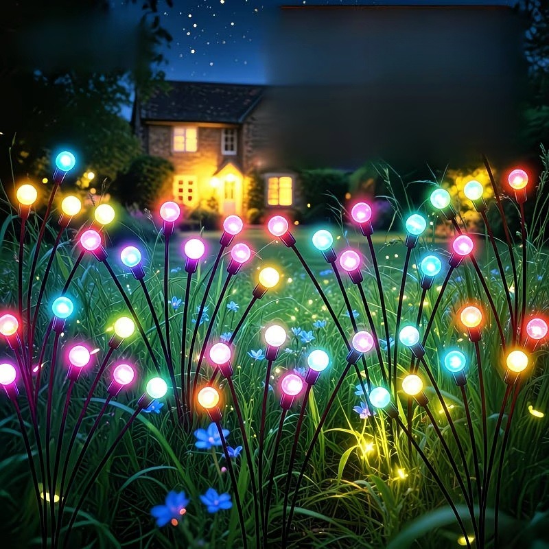 10/6 LED Solar Garden Firefly  - огляд і ціна Landscape Spike Light