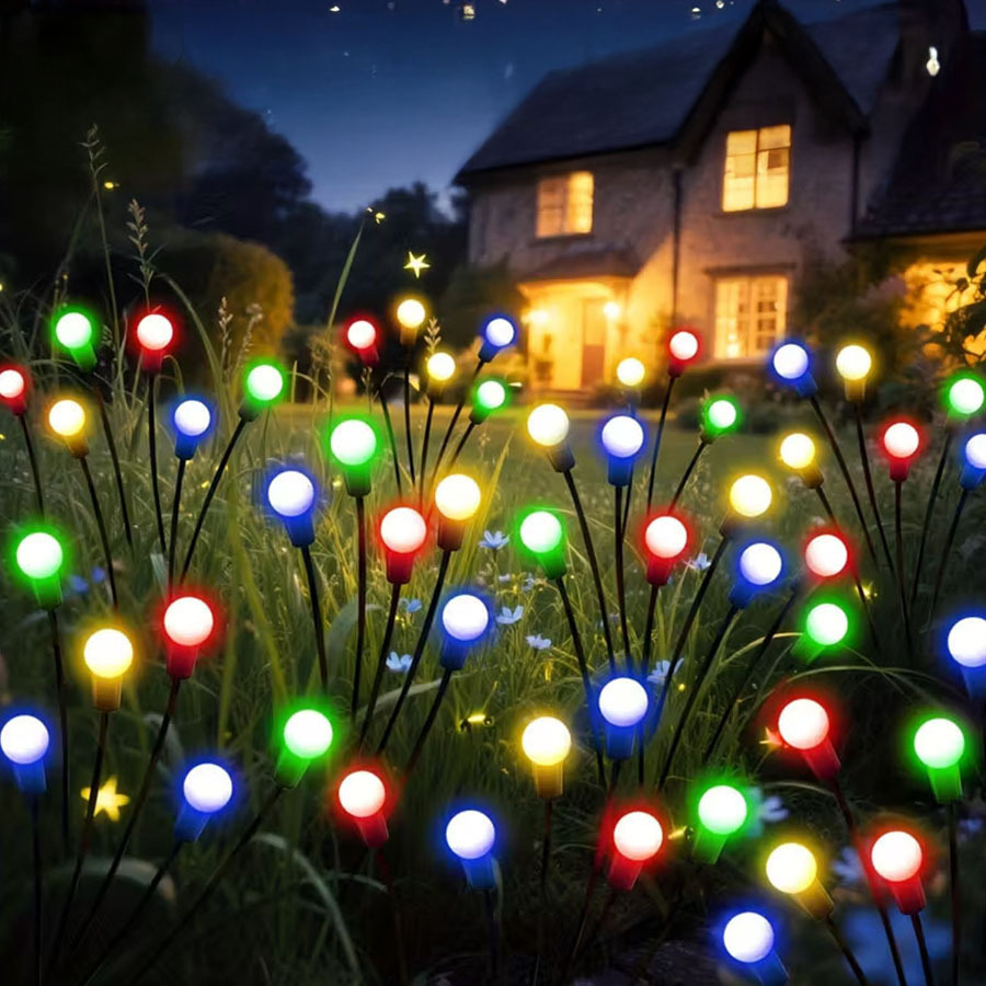 10/6 LED Solar Garden Firefly  - огляд і ціна Landscape Spike Light