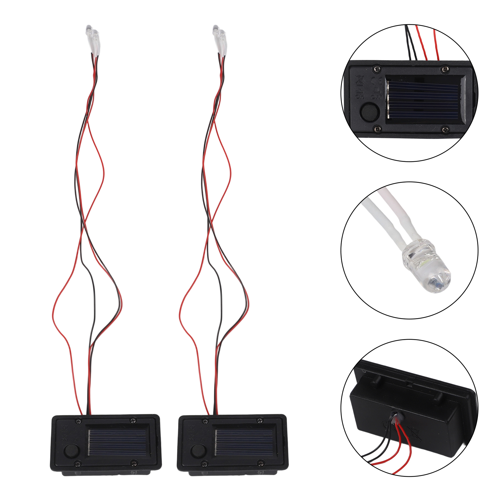 2pcs Solar Light Boxes Replace - огляд і ціна Outdoor Lighting Driveway