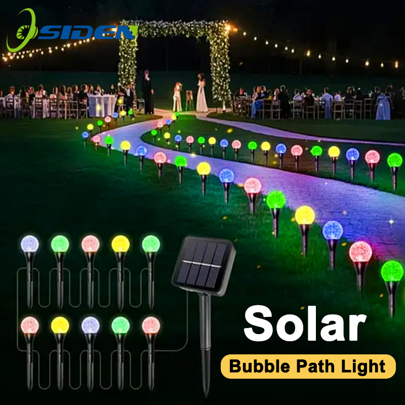 30 LED Solar Bubble Ball Strin - огляд і ціна Outdoor Lighting Driveway
