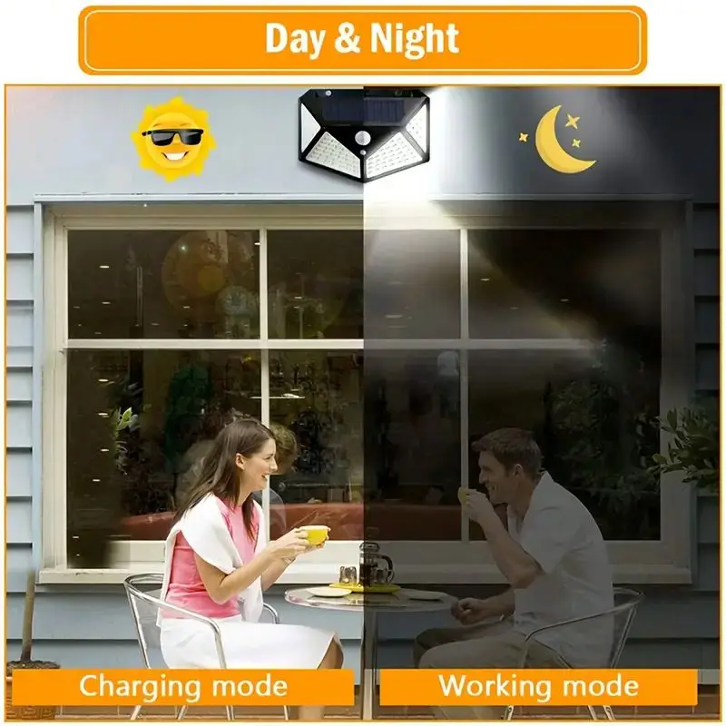 100LED Outdoor Solar Garden Li - огляд і ціна Outdoor Lighting Construction