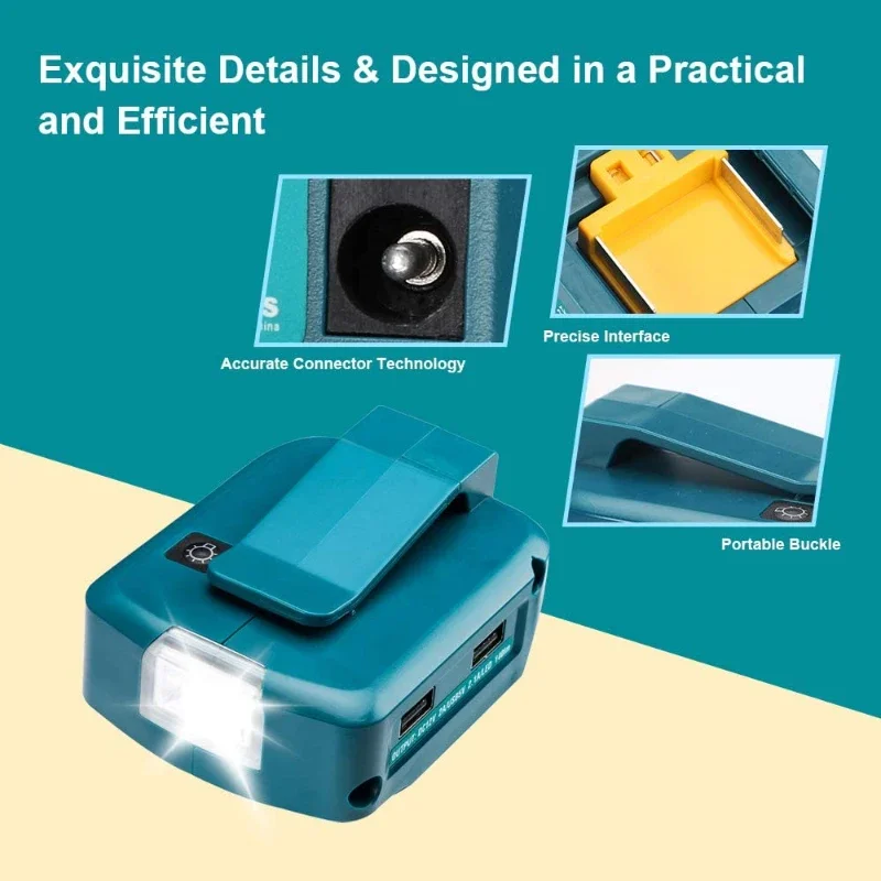 ZWINCKY 14.4V/18V Lion Battery - огляд і ціна Outdoor Lighting Spotlight