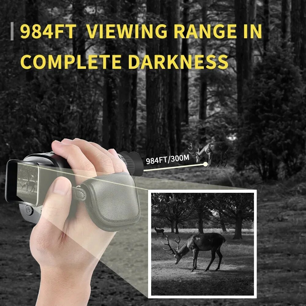 Monocular Night Vision Device  - огляд і ціна Outdoor Lighting And Camera