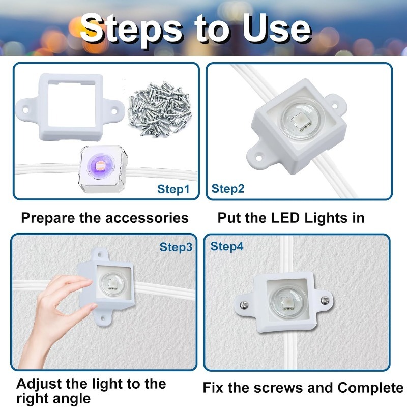 36pcs Outdoor Light Clips with - огляд і ціна Outdoor Lighting Govee