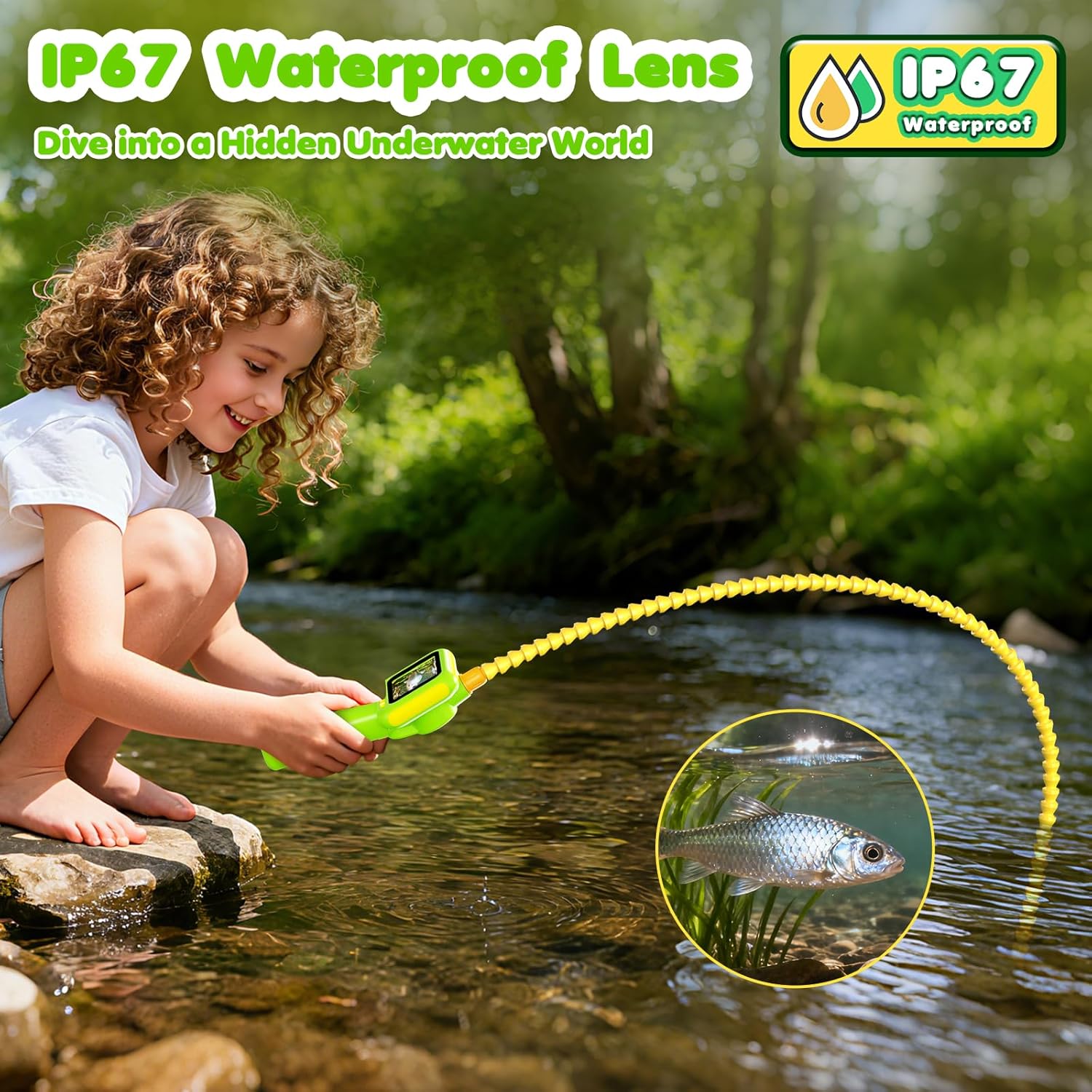Endoscope for Kids, Borescope  - огляд і ціна Outdoor Lighting And Camera