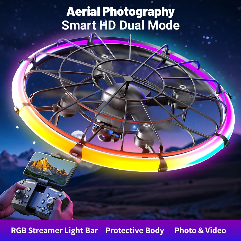 JJRC H145 UFO RC Drone with Du - огляд і ціна Outdoor Lighting And Camera