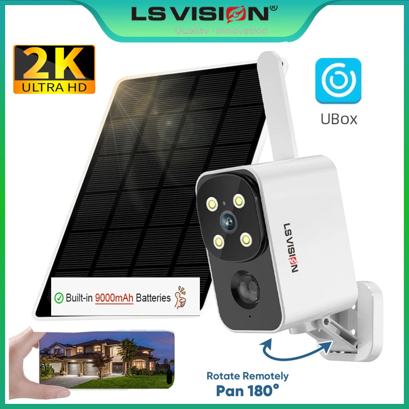 LS VISION Outdoor Solar Camera - огляд і ціна Outdoor Lighting And Camera