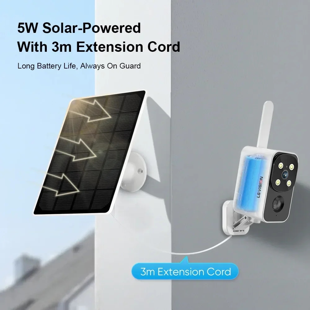LS VISION Outdoor Solar Camera - огляд і ціна Outdoor Lighting And Camera