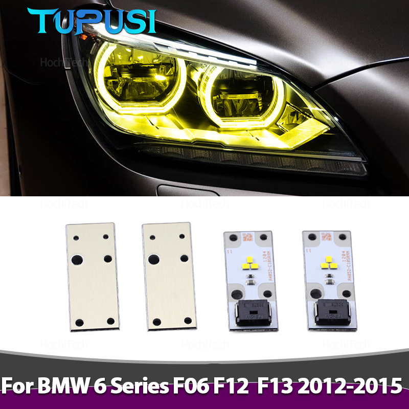 Yellow Angel Eyes for BMW 6 Se - огляд і ціна Outdoor Lighting Yellow