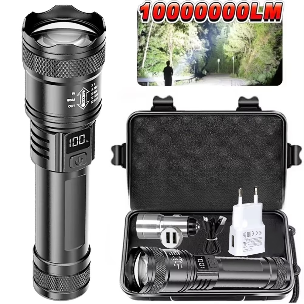 Rechargeable LED Flashlight Zo - огляд і ціна Outdoor Lighting Construction