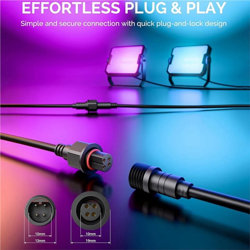 [HOT!】 Waterproof 4Pin Extensi - огляд і ціна Outdoor Lighting Govee