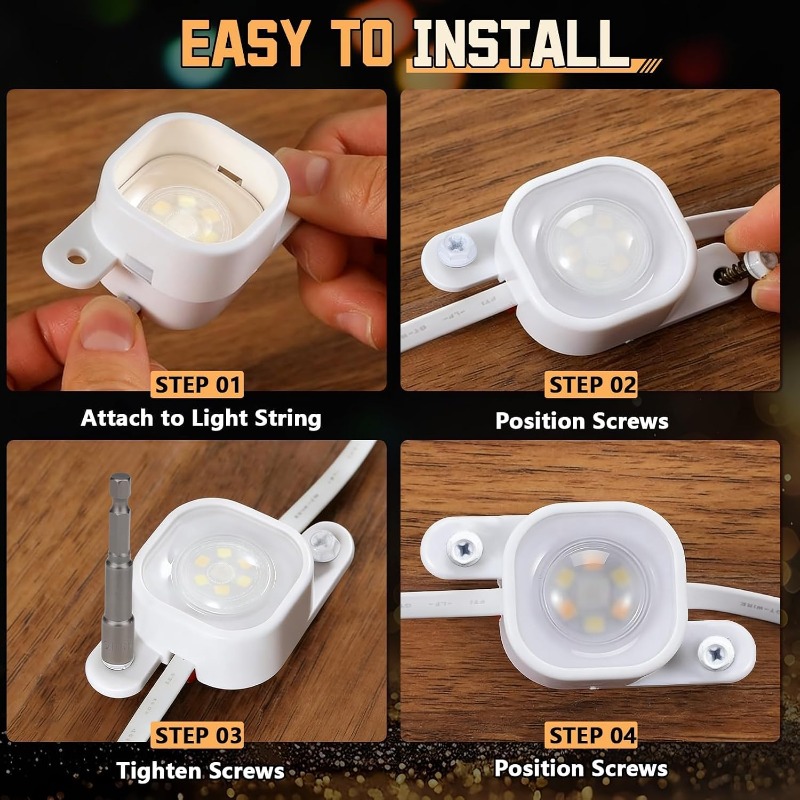 52/88/138pcs LED Light Clips w - огляд і ціна Outdoor Lighting Govee