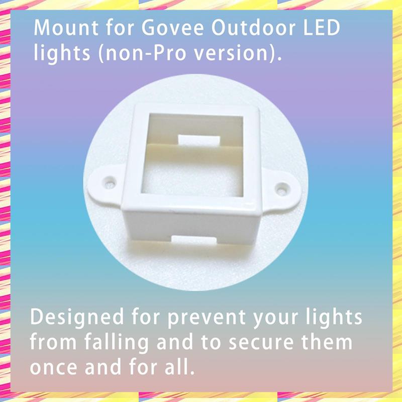 ABJJ 40 Pcs Mount For Govee Ou - огляд і ціна Outdoor Lighting Govee