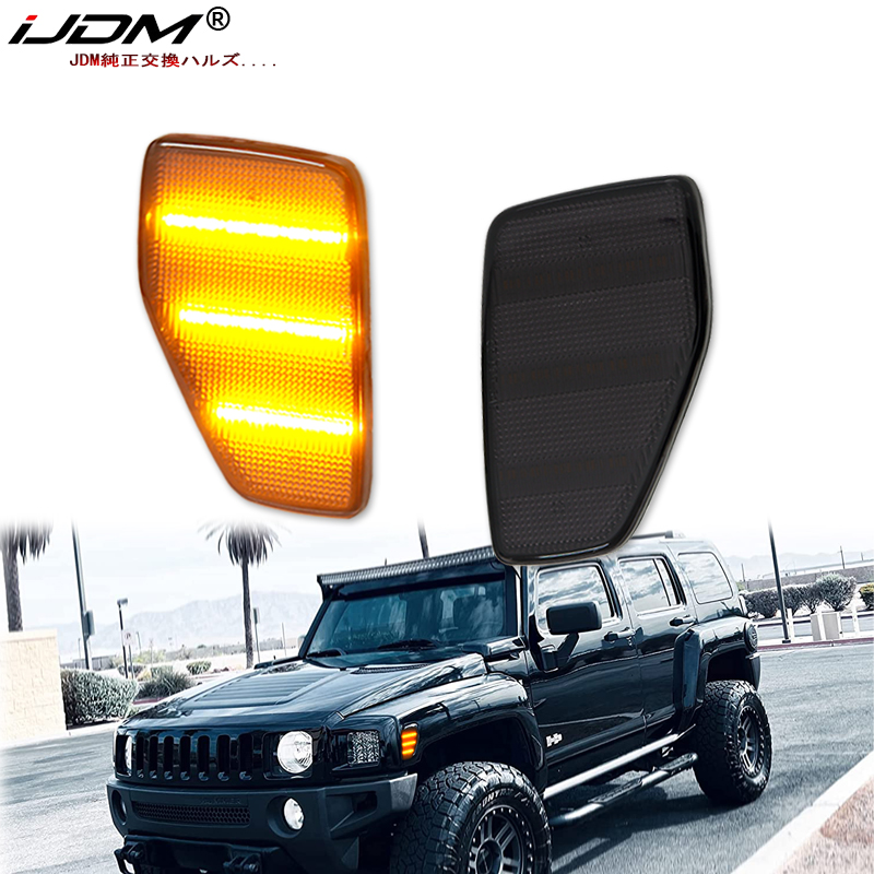 iJDM Car Amber Triple-Row LED  - огляд і ціна Outdoor Lighting Yellow