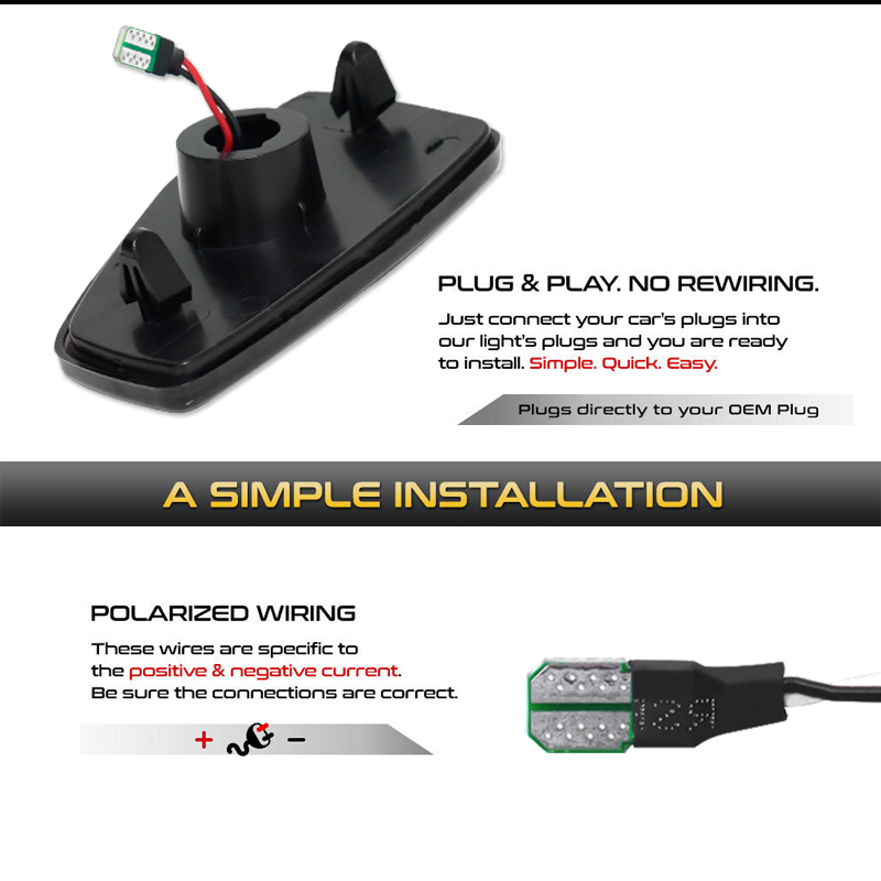 iJDM Car Amber Triple-Row LED  - огляд і ціна Outdoor Lighting Yellow